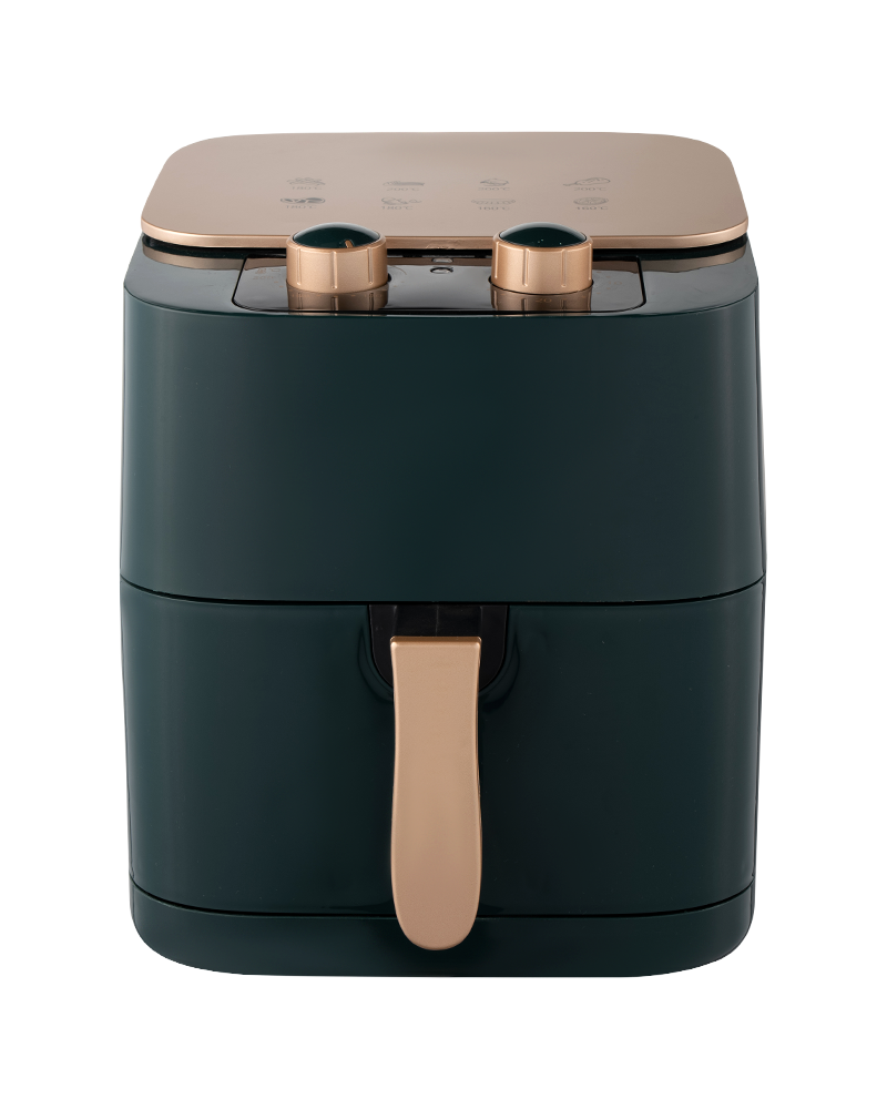 AF-501J 30/60 Min timer operation button with indicator light manual air fryer