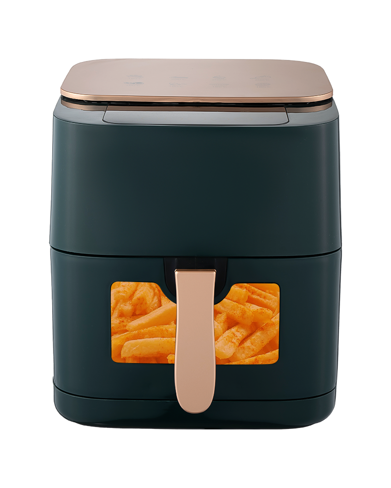 AF-501D-T NTC Overheat protection visible window digital air fryer